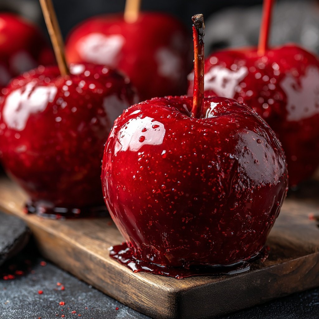 Red Candy Apples