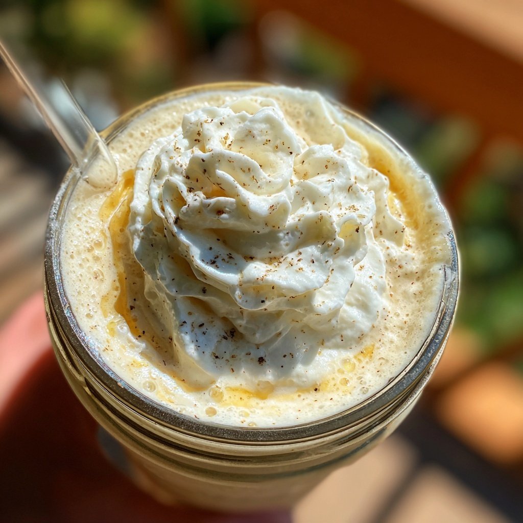 Vanilla Bean Frappuccino Blender Recipe