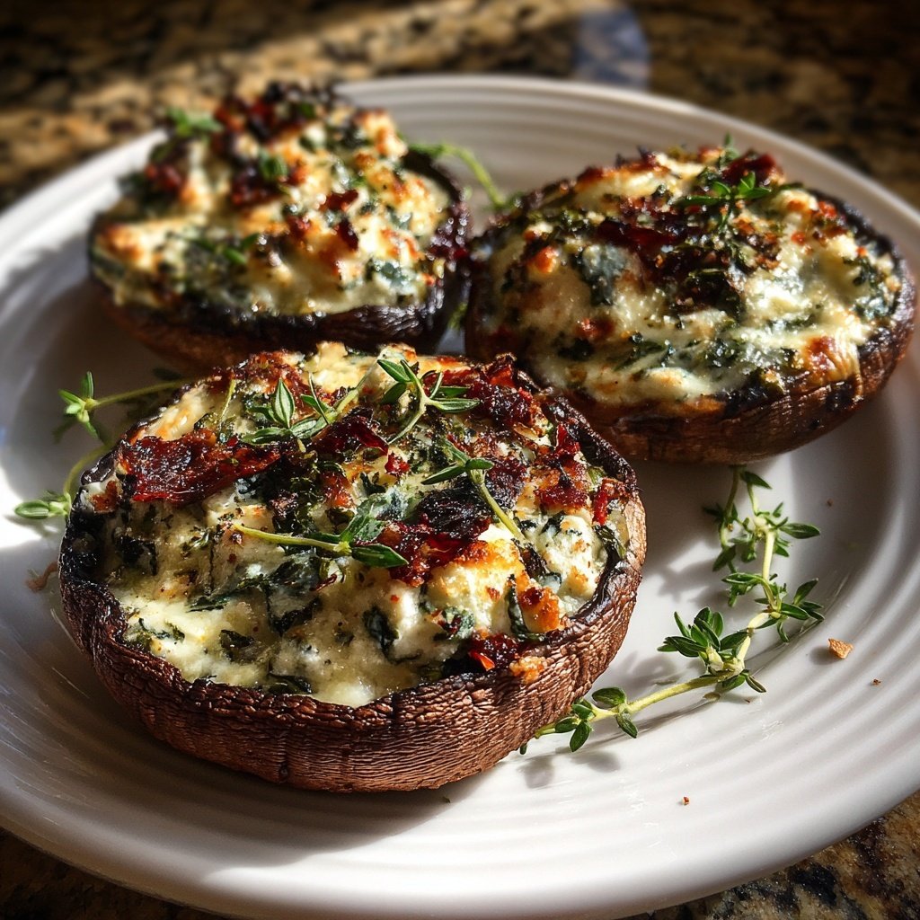 Stuffed Portobello Mushrooms
