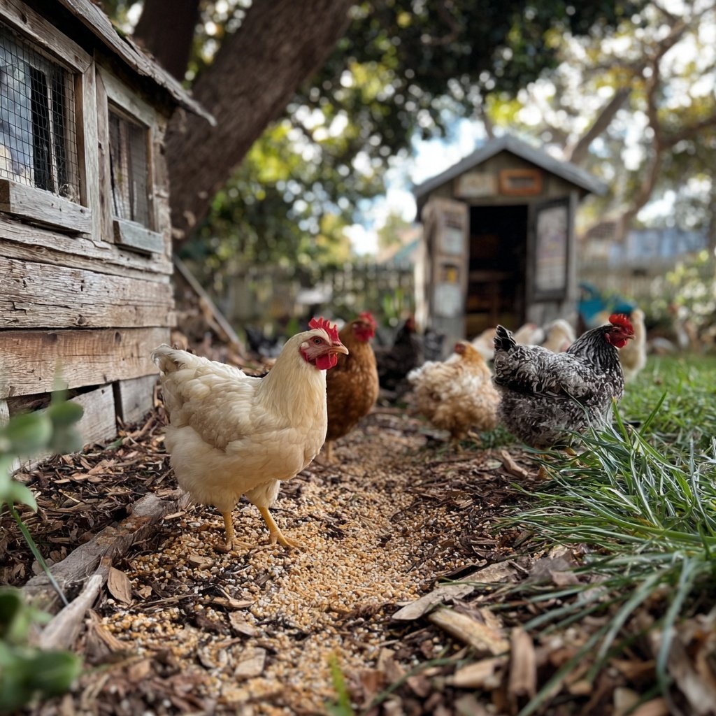 Small Backyard Chicken Run