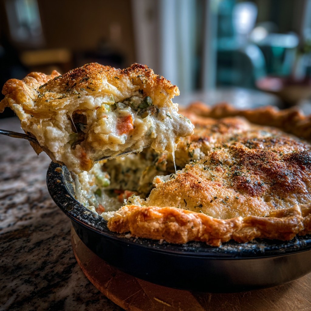 Sunday Creamy Vegetable Pot Pie
