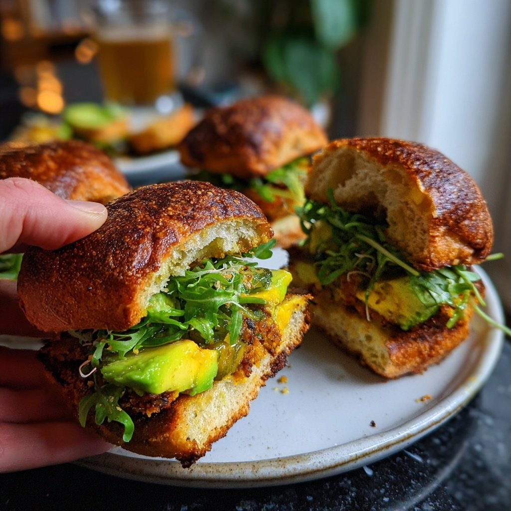 Super Bowl Veggie Sliders