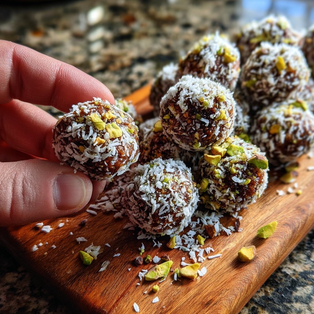 Healthy Almond Date Snack Bites