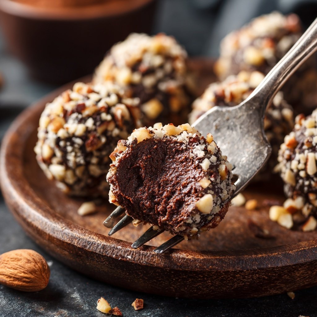 Chocolate Almond Truffles