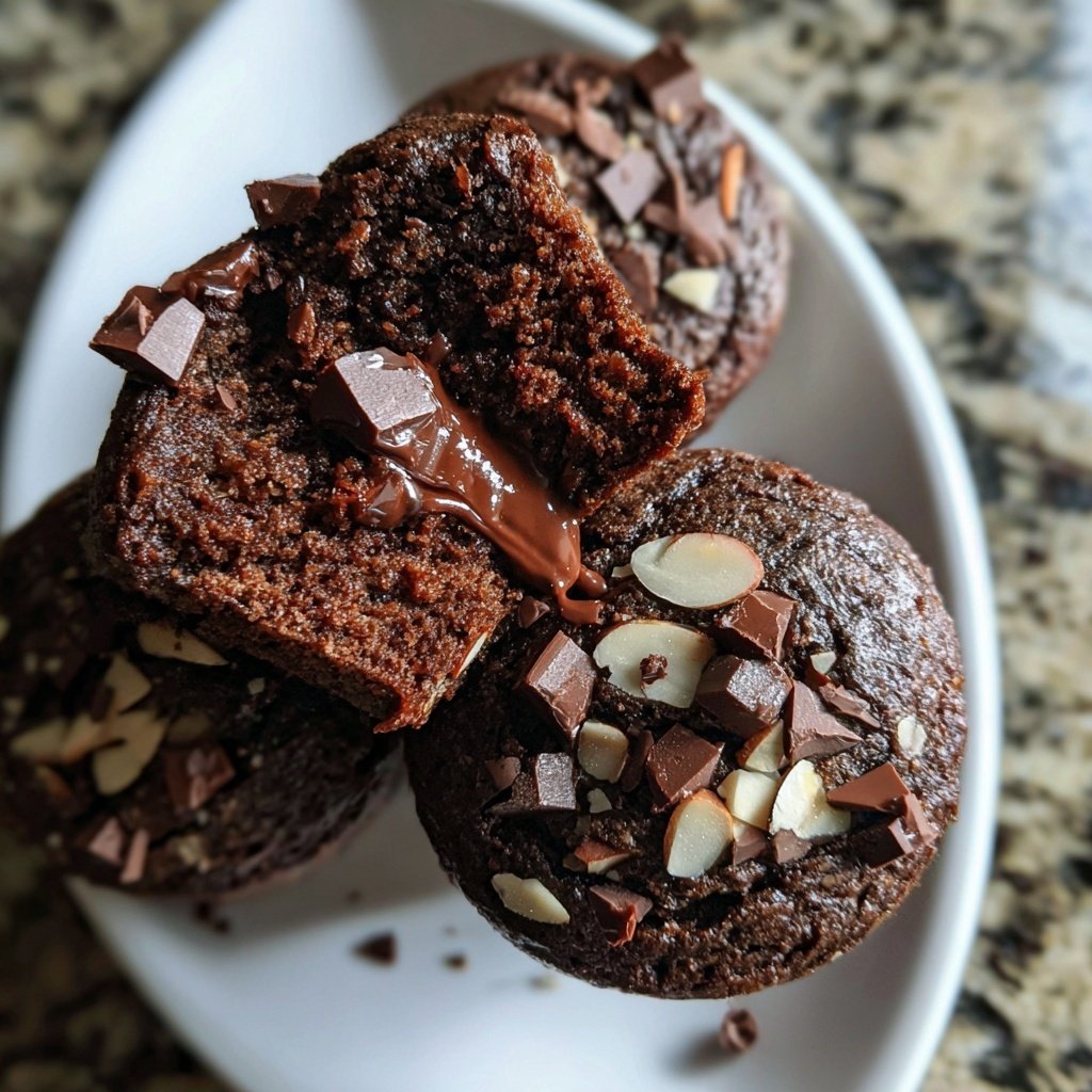 Chocolate Almond Flour Muffins