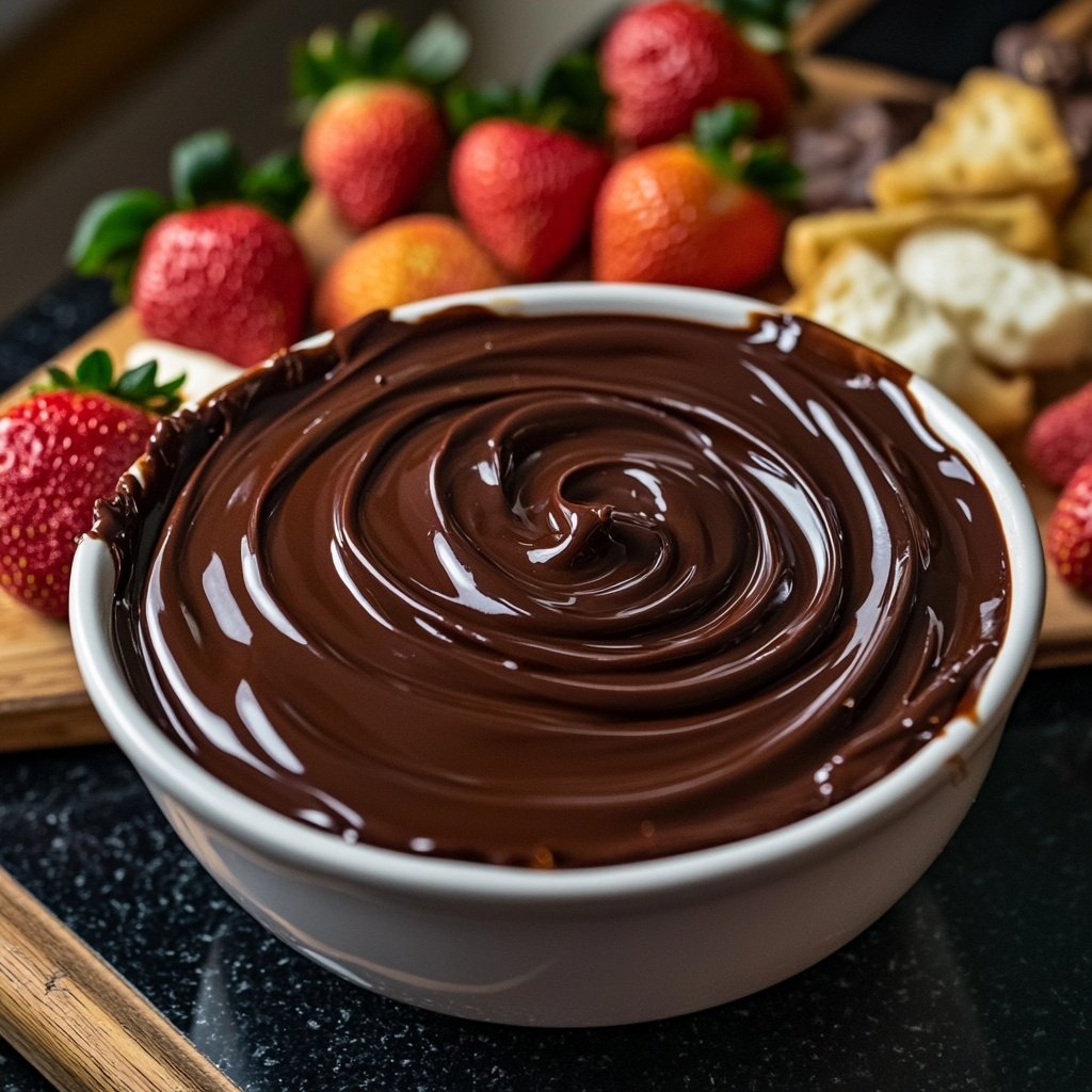 Chocolate Fondue Recipe Easy