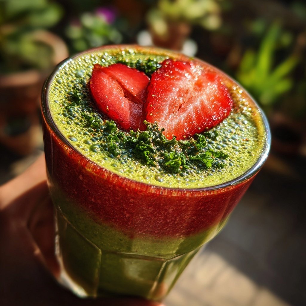 Strawberry Kale Smoothie