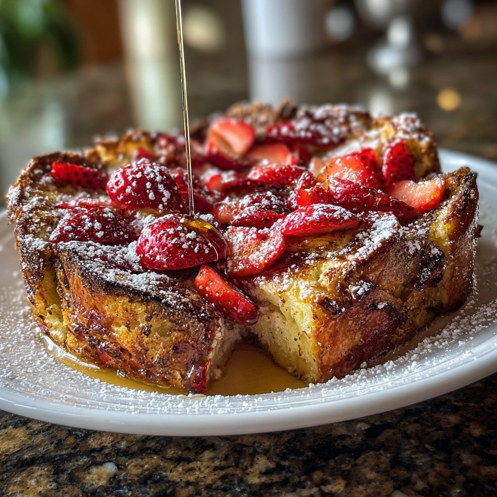 Spring Brunch French Toast Bake