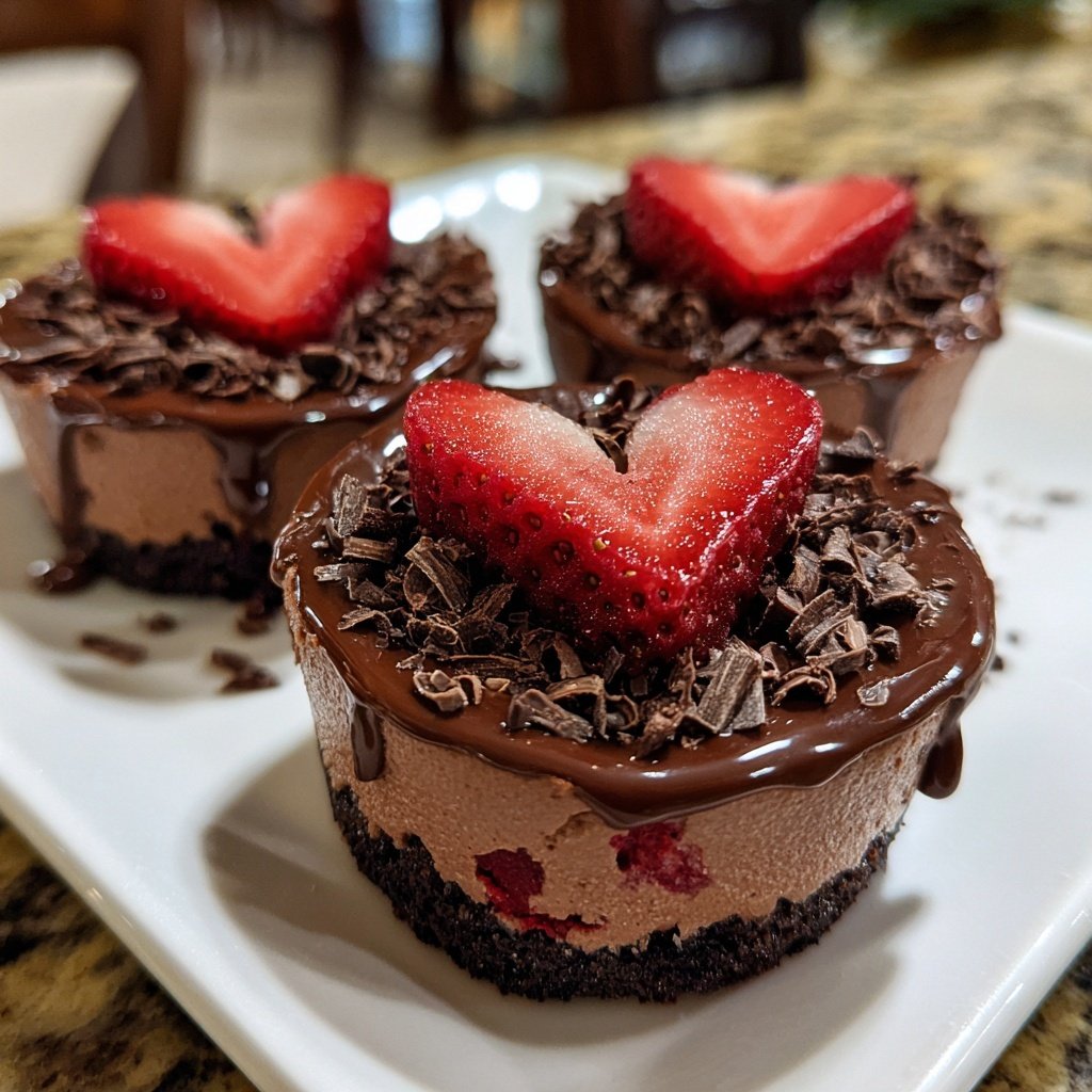 Valentines Snacks Mini Dessert Cups