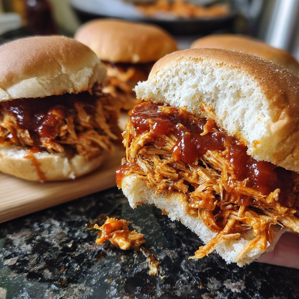 Easy BBQ Jackfruit Sliders