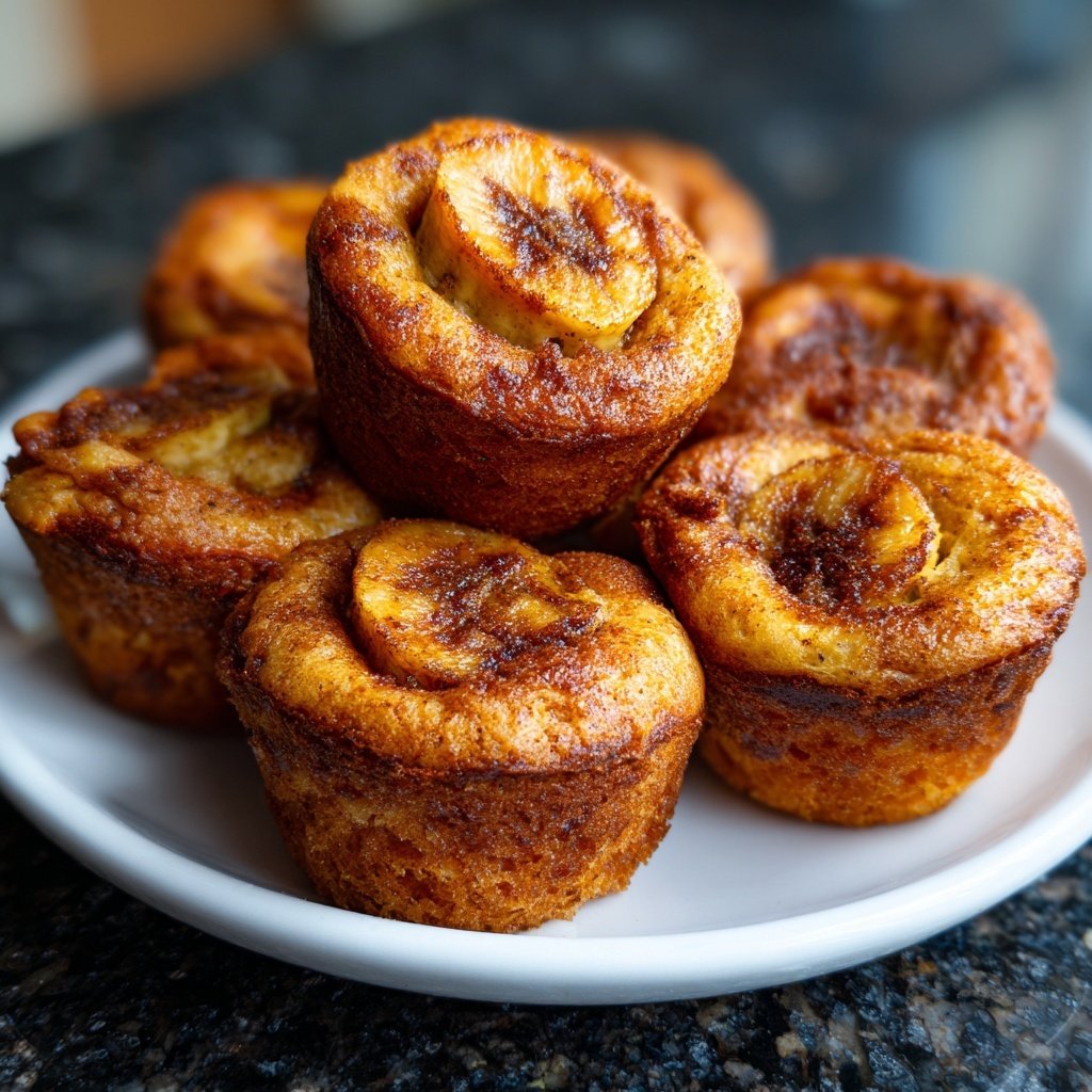 Cinnamon Banana Breakfast Cups