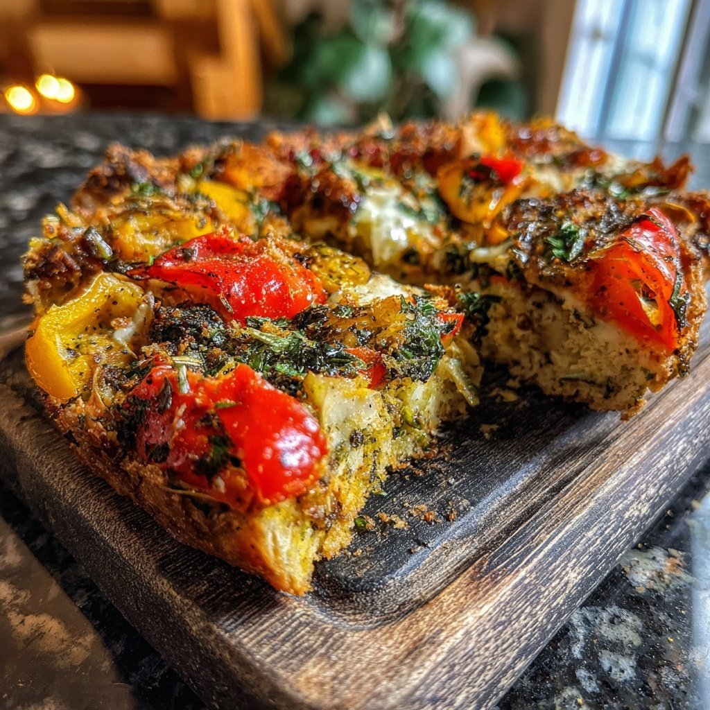 Easy Slider Garlic Herb Veggie Smash