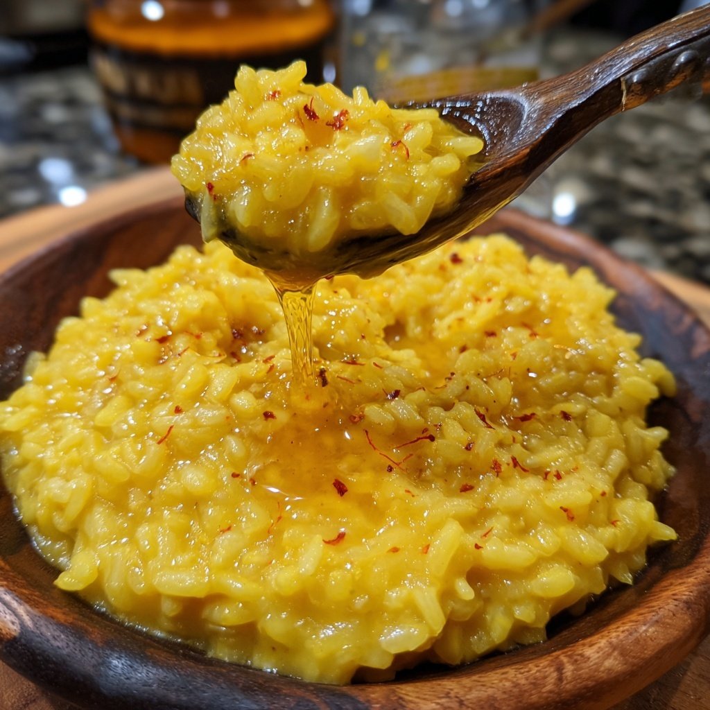 Saffron Risotto for Special Occasions