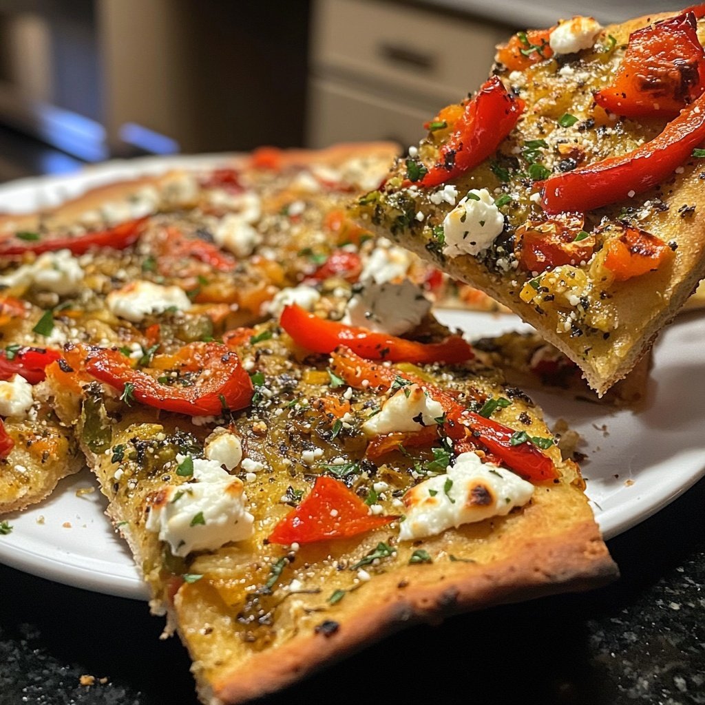 Super Bowl Party Food Veggie Flatbreads