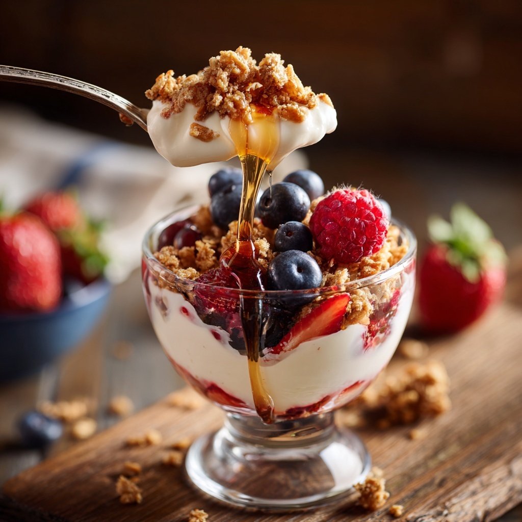 Healthy Snack Yogurt Parfaits