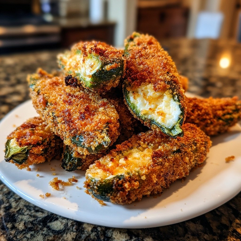 Jalapeno Poppers with Panko Crust
